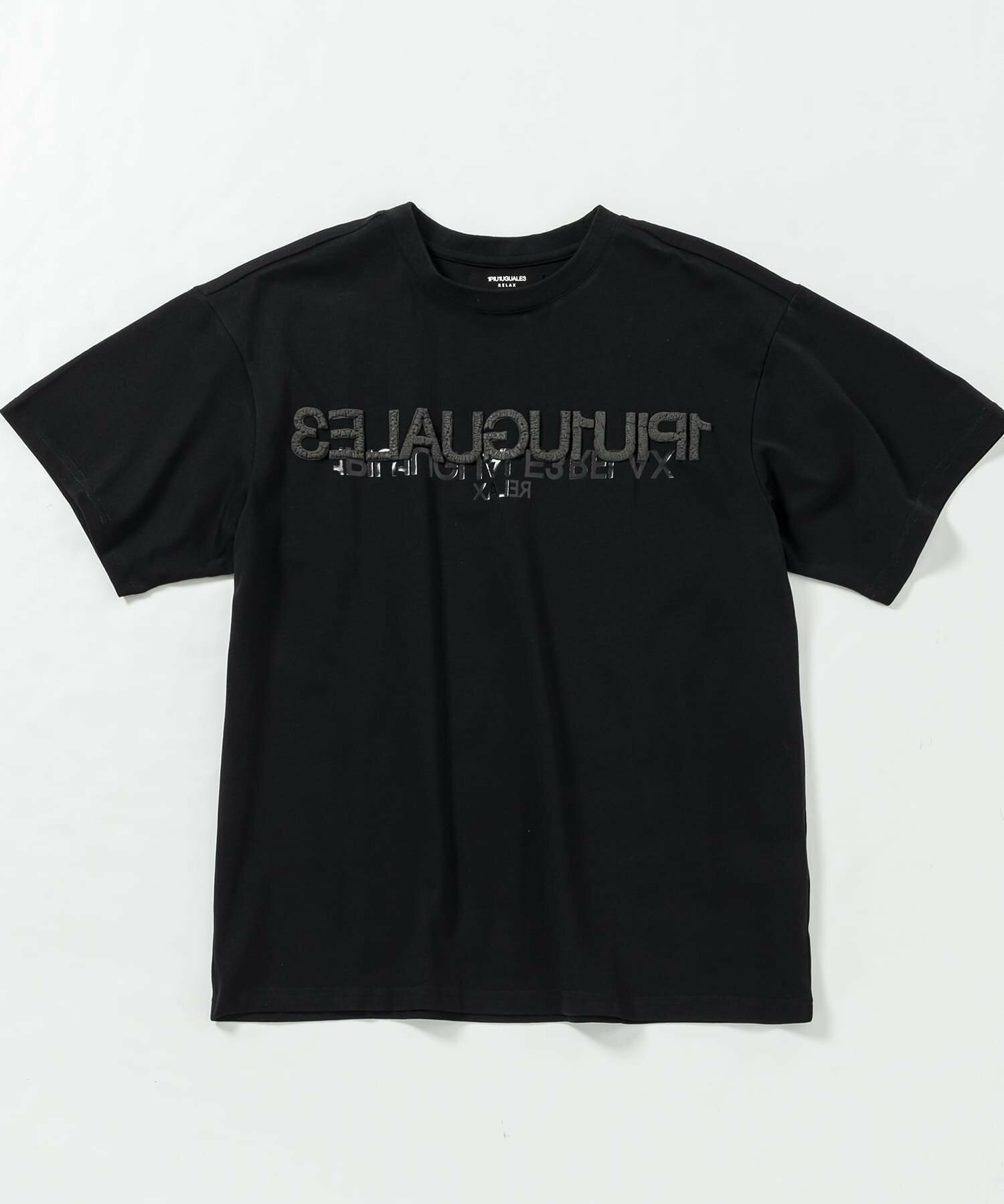 (M)1PIU1UGUALE3 RELAX/UST-24031 シルケットワイドTシャツ